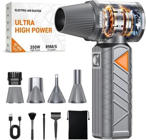 Compressed Air Duster 350W Cordless Electric Air Blower Rechargeable Mini Compressed Air Duster 350W Cordless Electric Air Blower Rechargeable Mini