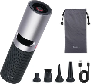 Electric Air Duster Cordless Compressed Air Duster Metal Body 4 Speeds Hold-to-Turbo for Keyboard PC Car Interior Cleaning Canned Air Alternative Electric Air Duster Cordless Compressed Air Duster Metal Body 4 Speeds Hold-to-Turbo for Keyboard PC Car Interior Cleaning Canned Air Alternative