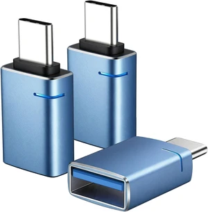 USB C to USB Adapter USBC Male to USB 3.0 Female Converter 3 Pack USB C to USB Adapter USBC Male to USB 3.0 Female Converter 3 Pack