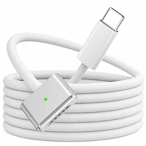 USB-C to Magnetic 3 Cable 6.6FT for MacBook Air/Pro 13-16 M1-M5 2021-2026