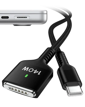 140W MagSafe 3 Cable 6.6ft for MacBook Pro (16/14 M5 M4 M3) & MacBook Air