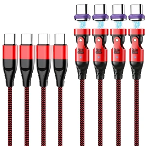 USB C to USB C Magnetic Charging Cable 240W Magnetic Phone Charger Cable