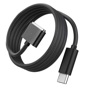 140W USB C to Magnetic 3 Cable Compatible with MacBook Air/Pro 6.6FT