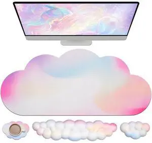 Ergonomic Keyboard Wrist Rest &Large Mouse Pad&Mouse Wrist & Cup Pad Ergonomic Keyboard Wrist Rest &Large Mouse Pad&Mouse Wrist & Cup Pad