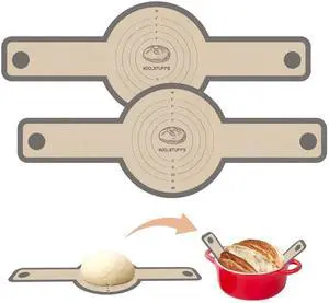 Sourdough Silicone Bread Sling for Dutch Oven, 2 Pack Sourdough Silicone Bread Sling for Dutch Oven, 2 Pack