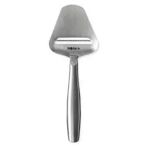 Stainless Steel Cheese Slicer - Copenhagen For All Types of Cheese - Multi-Functional Cheese Slicer - Handheld Slicer - Silver Non-Stick - Dishwasher Safe - For Kitchen Cooking Stainless Steel Cheese Slicer - Copenhagen For All Types of Cheese - Multi-Functional Cheese Slicer - Handheld Slicer - Silver Non-Stick - Dishwasher Safe - For Kitchen Cooking