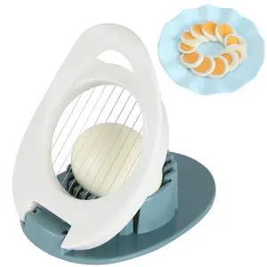 Egg Slicer for Hard Boiled Eggs, Stainless Steel Wire Cutter Egg Slicer for Hard Boiled Eggs, Stainless Steel Wire Cutter