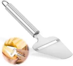 Premium Stainless Steel Cheese Slicer For All Types Of Cheese, Multi-Functional Handheld Cheese Slicers Cutter For Block And Hard, Dishwasher Safe, Essential For Every Kitchen. Premium Stainless Steel Cheese Slicer For All Types Of Cheese, Multi-Functional Handheld Cheese Slicers Cutter For Block And Hard, Dishwasher Safe, Essential For Every Kitchen.