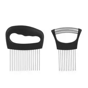 Onion Holder for Slicing, Extra-Large Onion Slicer Tool Kit with 16 Long Needles & 10 Long Needles Vegetable Chopper Cutter Kitchen Appliance Gadget Utensils for Tomatoes Potatoes Meat Tenderizer Onion Holder for Slicing, Extra-Large Onion Slicer Tool Kit with 16 Long Needles & 10 Long Needles Vegetable Chopper Cutter Kitchen Appliance Gadget Utensils for Tomatoes Potatoes Meat Tenderizer