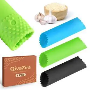 Silicone Garlic Peeler Tube Roller Manual Garlic Skin Remover Tool for Easy Peeling Sturdy Kitchen Gadget for Home Cooking Dishwasher Silicone Garlic Peeler Tube Roller Manual Garlic Skin Remover Tool for Easy Peeling Sturdy Kitchen Gadget for Home Cooking Dishwasher