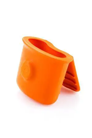 MicroGripper - Heat-Resistant Non-Slip Magnetic Silicone Pot Gripper for Indoors & Outdoors - Orange, 2 inch MicroGripper - Heat-Resistant Non-Slip Magnetic Silicone Pot Gripper for Indoors & Outdoors - Orange, 2 inch