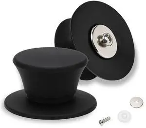 Universal Pot Lid Replacement Knobs, Silicone Pan Lid Holding Handles with Screws, Fits Most Glass, Stainless Steel & Ceramic Lids Universal Pot Lid Replacement Knobs, Silicone Pan Lid Holding Handles with Screws, Fits Most Glass, Stainless Steel & Ceramic Lids