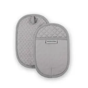 Asteroid Pot Holder 2-Pack Set, Grey, 6.5"x10" Asteroid Pot Holder 2-Pack Set, Grey, 6.5"x10"