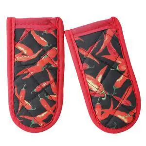 Cast Iron Skillet Handle Covers,Pot Handle Covers Heat Resistant,Pot Holders for Kitchen Heat Resistant,Machine Washable Handle Mitts,2 PCS(Red Pepper) Cast Iron Skillet Handle Covers,Pot Handle Covers Heat Resistant,Pot Holders for Kitchen Heat Resistant,Machine Washable Handle Mitts,2 PCS(Red Pepper)