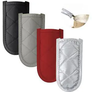 Cast Iron Skillet Handle Covers, Pot Handle Covers Heat Resistant, Hot Pan Sleeve Skillet Mitt Holder Non Slip for Kitchen Cooking BBQ and Baking Cookware Tools (Black,Red,Beige) Cast Iron Skillet Handle Covers, Pot Handle Covers Heat Resistant, Hot Pan Sleeve Skillet Mitt Holder Non Slip for Kitchen Cooking BBQ and Baking Cookware Tools (Black,Red,Beige)