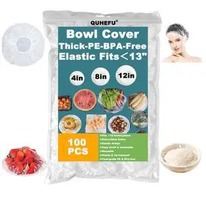 100 Plastic Wrap Bowl Covers Bread Proofing For Food Sourdough Bread Baking Rising Elastic Reusable Plate Covers Outdoor Food Fresh Keeping Bag Shower Cap Hair Deep Conditioning,BPA Free,Thicker Serie 100 Plastic Wrap Bowl Covers Bread Proofing For Food Sourdough Bread Baking Rising Elastic Reusable Plate Covers Outdoor Food Fresh Keeping Bag Shower Cap Hair Deep Conditioning,BPA Free,Thicker Serie