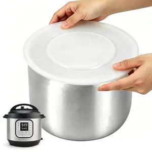Silicone Lids for Instant Pot 5 & 6 Qt Inner Pot, 9.8IN Lid Replacement, Reusable Food Grade Premium Pot Cover, Accessories & Parts Insert Lids for Bowl and Food Cover Silicone Lids for Instant Pot 5 & 6 Qt Inner Pot, 9.8IN Lid Replacement, Reusable Food Grade Premium Pot Cover, Accessories & Parts Insert Lids for Bowl and Food Cover