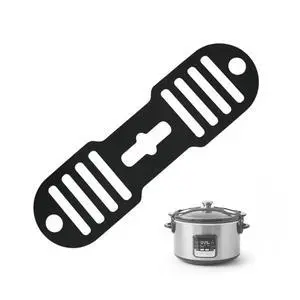 Silicone Lid Lock Strap for Crockpot Slow Cooker (6/7/8 Quart) - Universal Rubber Band Secure Lid Holder | Heat-Resistant, No-Spill Design Transport Accessories(Black) Silicone Lid Lock Strap for Crockpot Slow Cooker (6/7/8 Quart) - Universal Rubber Band Secure Lid Holder | Heat-Resistant, No-Spill Design Transport Accessories(Black)