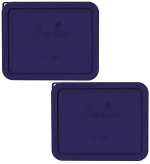 Cup Silicone Replacement Rectangle Lids for Pyrex Glass 7212-PC Cup Silicone Replacement Rectangle Lids for Pyrex Glass 7212-PC
