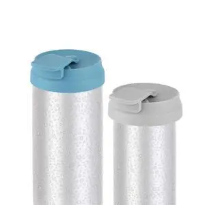 Silicone Beverage Can Lid Cover Protector for Slim Can and Skinny Can Hard Seltzer, Soda, Beer, Energy Drinks, Juice (Dark Blue (1 Pc) + Gray (1 Pc)) Silicone Beverage Can Lid Cover Protector for Slim Can and Skinny Can Hard Seltzer, Soda, Beer, Energy Drinks, Juice (Dark Blue (1 Pc) + Gray (1 Pc))