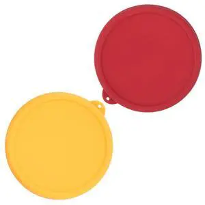 Cup Round Silicone Storage Cover Lids Replacement for Anchor Hocking and Pyrex 7201-PC Glass Bowls (Container not Included) (Red & Orange) 2 Pack Cup Round Silicone Storage Cover Lids Replacement for Anchor Hocking and Pyrex 7201-PC Glass Bowls (Container not Included) (Red & Orange) 2 Pack