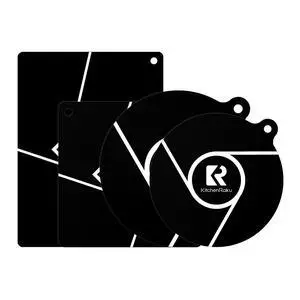 Induction Cooktop Mat Set, Silicone Fiberglass Magnetic Stove Scratch Protector, Non-Slip Pads Prevent Pot Sliding for Safe Cooking (Black, Dia.9.45" +Dia.11.02" +10.24" sq.+10.24"×13.78") Induction Cooktop Mat Set, Silicone Fiberglass Magnetic Stove Scratch Protector, Non-Slip Pads Prevent Pot Sliding for Safe Cooking (Black, Dia.9.45" +Dia.11.02" +10.24" sq.+10.24"×13.78")