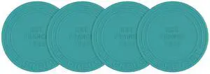 Silicone Coasters (est. 1925), Set of 4, Riviera Silicone Coasters (est. 1925), Set of 4, Riviera