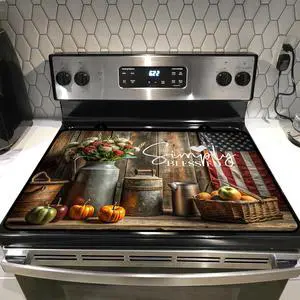 Stove Top Covers for Electric Stove, Glass Stove top Cover 28"x 20" Stove Top Covers for Electric Stove, Glass Stove top Cover 28"x 20"