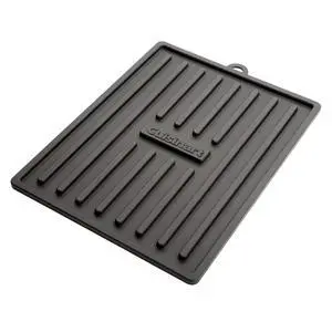 Silicone Grill Tool Mat, 11" x 14", Black Silicone Grill Tool Mat, 11" x 14", Black