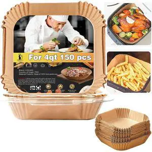 Air Fryer Liners Disposable for Instant Pot 4QT Vortex Plus Air Fryer and Cuisinart ClearView 4-Quart, Chefman Air Fryer Liners, 4qt Air Fryer Liner, 7 inch 4 Quart Parchment Paper for 3-5QT Air Fryer Liners Disposable for Instant Pot 4QT Vortex Plus Air Fryer and Cuisinart ClearView 4-Quart, Chefman Air Fryer Liners, 4qt Air Fryer Liner, 7 inch 4 Quart Parchment Paper for 3-5QT