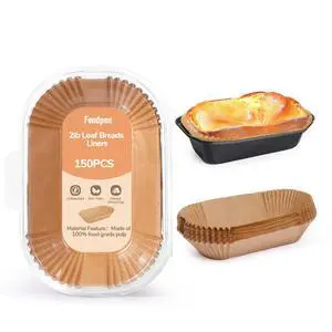 Loaf Pan Liners,2lb Loaf Pan Liners for Baking Bread 9x5, Loaf Pans Parchment Liners,150pcs Non-Stick Parchment Paper for Loaf Pans,Loaf Liners for Baking,Inner Dimensions are 7.5 x 3.5 inches Loaf Pan Liners,2lb Loaf Pan Liners for Baking Bread 9x5, Loaf Pans Parchment Liners,150pcs Non-Stick Parchment Paper for Loaf Pans,Loaf Liners for Baking,Inner Dimensions are 7.5 x 3.5 inches