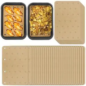Sheets Air Fryer Paper Liners for Ninja DZ201/DZ401 Dual Basket Sheets Air Fryer Paper Liners for Ninja DZ201/DZ401 Dual Basket