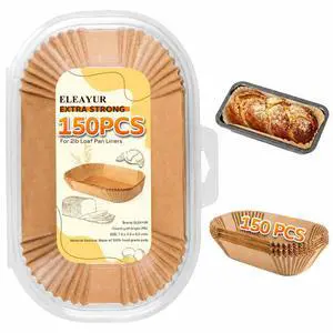 Loaf Pan Liners, 150PCS Bread Pan Liners 9x5 Inch, Non-Stick Loaf Pan Parchment Liners for Baking Bread, Pre Formed Parchment Paper Liner for Baking Toast, Cakes, Banana Breads, Sourdough Bread Loaf Pan Liners, 150PCS Bread Pan Liners 9x5 Inch, Non-Stick Loaf Pan Parchment Liners for Baking Bread, Pre Formed Parchment Paper Liner for Baking Toast, Cakes, Banana Breads, Sourdough Bread