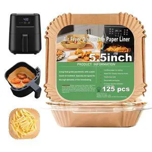 2 QT Air Fryer Liners for CHEFMAN 2 Qt Mini Air Fryer, Air Fryer Liners Disposable Small 2 qt 2.6qt, Small AirFryer Liners, DASH Air Fryer Liners 2 QT Air Fryer Liners for CHEFMAN 2 Qt Mini Air Fryer, Air Fryer Liners Disposable Small 2 qt 2.6qt, Small AirFryer Liners, DASH Air Fryer Liners