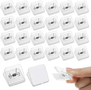 50 Pieces Self Adhesive Clips for Hanging Tapestry Hangers Wall Clips 50 Pieces Self Adhesive Clips for Hanging Tapestry Hangers Wall Clips