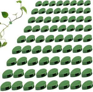 Plant Climbing Wall Fixture Clips, Plant Fixer Invisible Wall Vines Fixing Clips with 72 Pcs Acrylic Adhesive Sticker, Self-Adhesive Hook Plant Vine Support Holder Plant Climbing Wall Fixture Clips, Plant Fixer Invisible Wall Vines Fixing Clips with 72 Pcs Acrylic Adhesive Sticker, Self-Adhesive Hook Plant Vine Support Holder