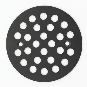 Screw-in 4-1/4 inch Round Shower Drain Cover, 304 Stainless Steel, Suitable for Replacing Floor Drain Unit Drain Filter Screen Matte Black Screw-in 4-1/4 inch Round Shower Drain Cover, 304 Stainless Steel, Suitable for Replacing Floor Drain Unit Drain Filter Screen Matte Black
