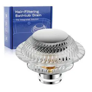 Bathtub Drain Stopper,Pop-up Tub Stopper & Strainer,Hair Catcher Bathtub Drain Stopper,Pop-up Tub Stopper & Strainer,Hair Catcher