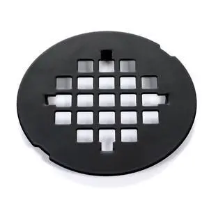 Shower Drain Cover, 4-1/4 Od Black Snap-in Shower Drain Strainer Round Showers Drains Showers Strainer Grid Easy-to-Install Bath Drains Cover Stainless Steel Replacement Floor Covers Shower Drain Cover, 4-1/4 Od Black Snap-in Shower Drain Strainer Round Showers Drains Showers Strainer Grid Easy-to-Install Bath Drains Cover Stainless Steel Replacement Floor Covers