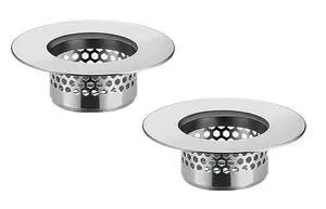 Bathroom Sink Filter - Fits 1.25"-1.60" Hole (2pcs) | Stainless Steel Hair Catcher for Bathroom/Bathtub/Laundry/RV Sink Bathroom Sink Filter - Fits 1.25"-1.60" Hole (2pcs) | Stainless Steel Hair Catcher for Bathroom/Bathtub/Laundry/RV Sink