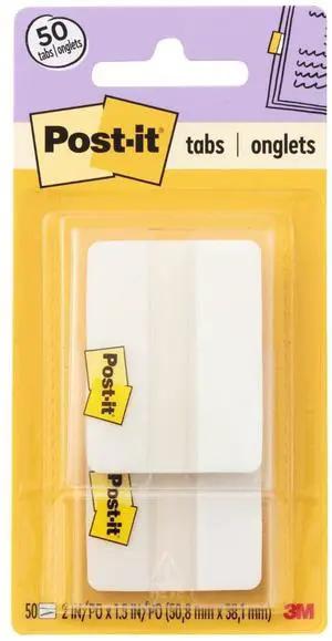 2 in. x 1.5 in., 2 Pads of Book Tabs for Bookmarking, Annotating, Reading, and Reminders, White (50 Total Count) 2 in. x 1.5 in., 2 Pads of Book Tabs for Bookmarking, Annotating, Reading, and Reminders, White (50 Total Count)