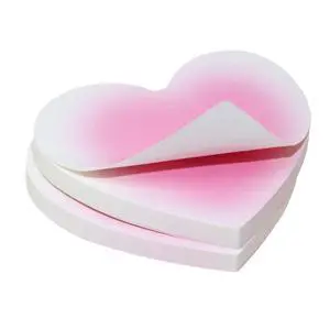 Pastel Color Kraft Paper Sticky Notes for Annotation, Heart Shaped Self-Stick Blank Book Tabs Paper Markers Sticky Notes Pad Index Sticker for Home Office Remark Planner Pastel Color Kraft Paper Sticky Notes for Annotation, Heart Shaped Self-Stick Blank Book Tabs Paper Markers Sticky Notes Pad Index Sticker for Home Office Remark Planner