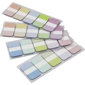 Tabs Flags Assorted Colors, 0.98 x 1.71 Inch Sticky Tabs, Easy to Post, 4 On-The-Go Dispensers/Pack, 400 Pages Total Tabs Flags Assorted Colors, 0.98 x 1.71 Inch Sticky Tabs, Easy to Post, 4 On-The-Go Dispensers/Pack, 400 Pages Total