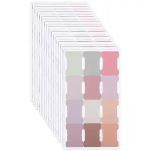 Sticky Index Tabs, Double Sided Book Page Markers Tabs Blank Monthly Tabs Writable Sticky Notes Flags Self Adhesive Planner Stickers for Labeling Sticky Index Tabs, Double Sided Book Page Markers Tabs Blank Monthly Tabs Writable Sticky Notes Flags Self Adhesive Planner Stickers for Labeling