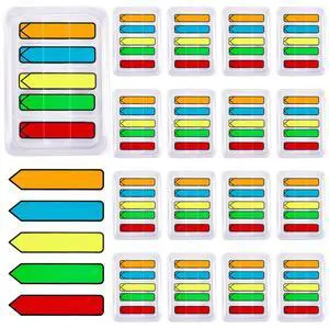 Markers Colored Sticky Tabs Arrow Flags Tabs with Dispenser - 5 Colors Sign Here Index Tab Stickers for Notebooks, Books, Documents, Office Paper Organization Markers Colored Sticky Tabs Arrow Flags Tabs with Dispenser - 5 Colors Sign Here Index Tab Stickers for Notebooks, Books, Documents, Office Paper Organization