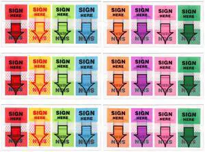 600pcs/6 Packs Sign Here Tabs, Arrow Labels Stickers Sticky Signature Tags Adhesive Message Flags for Documents Notebooks Home Office School Supplies 600pcs/6 Packs Sign Here Tabs, Arrow Labels Stickers Sticky Signature Tags Adhesive Message Flags for Documents Notebooks Home Office School Supplies
