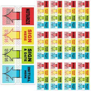 Sign Here Notarize Initial Here Sign and Date Tabs Stickers Flags for Office School Students Notebook Annotating Books Notary Books Sign Here Notarize Initial Here Sign and Date Tabs Stickers Flags for Office School Students Notebook Annotating Books Notary Books