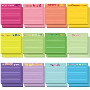 Sticky Notes Gifts Bulk,Appreciation,Dark Color Sticky Notes Gifts Bulk,Appreciation,Dark Color