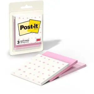 Polished Patterns, 3 x 3 in, 3 Sticky Notes Pads Polished Patterns, 3 x 3 in, 3 Sticky Notes Pads