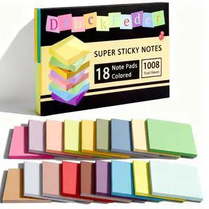 Colorful Sticky Notes, 3 x 3 in Posted Note Colorful Sticky Notes, 3 x 3 in Posted Note